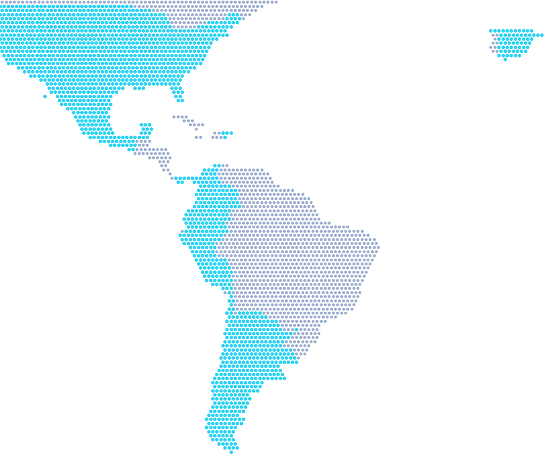 Mapa de los países donde RM Consultoría tiene presencia